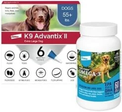 K9 Advantix II XL Dog Vet-Recommended Flea, Tick & Mosquito Treatment & Prevention | Dogs Over 55 Lbs. | 2-Mo Supply 26 K9 Advantix II XL Dog Vet-Recommended Flea, Tick & Mosquito Treatment & Prevention | Dogs Over 55 Lbs. | 2-Mo Supply -Dog Supply Store 4184cLShl8L. AC