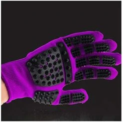 YangYan Silicone Pet Dog Brush Glove Deshedding Gentle Efficient Pet Grooming Glove Dog Bath Cat Cleaning Supplies Pet Glove Hair Remove (Color : Blue, Size : Left Hand) -Dog Supply Store 418iRb8qXHL. AC