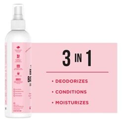 Natural Rapport Female Dog Cologne Spray With Floral & Coconut Scent - The Only Between Bath Spray Dogs Need - Convenient, Between-Bath Dog Deodorant Spray And Pet Urine Odor Eliminator Perfume (Female, 8 Fl Oz.) -Dog Supply Store 418rG6iPrML