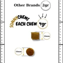 SUNNYCHEWS Flea And Tick Prevention For Dogs| Dog Flea & Tick Control Chewable| Dog Flea Treatment With Bacon Flavor| Natural Flea And Tick For Dogs| Dog Flea With Hemp, Garlic, Flaxseed, 12oz 90 Chew 10 SUNNYCHEWS Flea And Tick Prevention For Dogs| Dog Flea & Tick Control Chewable| Dog Flea Treatment With Bacon Flavor| Natural Flea And Tick For Dogs| Dog Flea With Hemp, Garlic, Flaxseed, 12oz 90 Chew -Dog Supply Store 41A8n5pysHL 1