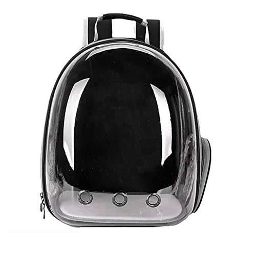 LEFEDA Portable Carrier Transparent Space Ventilate Capsule Bubble Backpack Portable Pet Travel Backpack For Cats Small Dogs Pet Backpack Carrier (Color : Black) 3 LEFEDA Portable Carrier Transparent Space Ventilate Capsule Bubble Backpack Portable Pet Travel Backpack For Cats Small Dogs Pet Backpack Carrier (Color : Black)