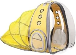 LEFEDA Portable Cat Travel Bag Breathable Space Capsule Expendable Transparent Carrier Pet Backpack For Cat Dog Pet Backpack Carrier (Color : 2) -Dog Supply Store 41Abcas5FNL. AC