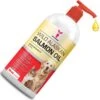 Pure Wild Alaskan Salmon Oil For Dogs, Cats, Ferrets - 16 Oz Liquid Omega 3 Fish Oil, Pump On Food - Unscented All Natural Supplement For Skin And Coat, Joints, Heart, Brain, Allergy, Weight, Immune 2 Pure Wild Alaskan Salmon Oil For Dogs, Cats, Ferrets - 16 Oz Liquid Omega 3 Fish Oil, Pump On Food - Unscented All Natural Supplement For Skin And Coat, Joints, Heart, Brain, Allergy, Weight, Immune -Dog Supply Store 41Ayl7DxoAL