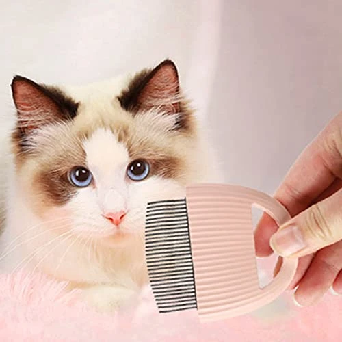 UOCUFY Pet Supplies Plus.com Pet Grooming Brush Shedding Shaving Shell Combs The Short Floating Hair Comb Pet Grooming Clean Shells (Pink, One Size) 4 UOCUFY Pet Supplies Plus.com Pet Grooming Brush Shedding Shaving Shell Combs The Short Floating Hair Comb Pet Grooming Clean Shells (Pink, One Size) - Image 2