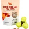 WEST PAW Dog Chew Toy And Puppy Training Treats Bundle, Zogoflex Tux Treat Dispensing Dog Chew Toy, Granny Smith, Small And Beef Heart Freeze-Dried Raw Dog Treats, Made In USA