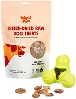 WEST PAW Dog Chew Toy And Puppy Training Treats Bundle, Zogoflex Tux Treat Dispensing Dog Chew Toy, Granny Smith, Small And Beef Heart Freeze-Dried Raw Dog Treats, Made In USA 15 WEST PAW Dog Chew Toy And Puppy Training Treats Bundle, Zogoflex Tux Treat Dispensing Dog Chew Toy, Granny Smith, Small And Beef Heart Freeze-Dried Raw Dog Treats, Made In USA -Dog Supply Store 41BsJp8UuFL. AC