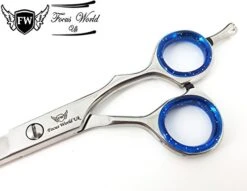 Focus World Professional Pet Dog Cat Hair Cutting Thinning Grooming Scissors Shears (6.5" Bullets Style)