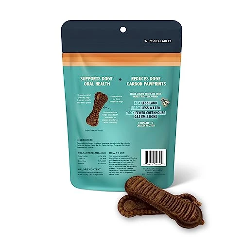 Jiminy's Dental Chews For Medium Sized Dogs – Cinnamon Dog Dental Chews, Teeth Cleaning Dog Treats, Reduce Tartar And Plaque, Made In USA, Cruelty Free, Dog Breath Freshener – 12 Chews 4 Jiminy's Dental Chews For Medium Sized Dogs – Cinnamon Dog Dental Chews, Teeth Cleaning Dog Treats, Reduce Tartar And Plaque, Made In USA, Cruelty Free, Dog Breath Freshener – 12 Chews - Image 2