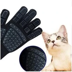 YangYan Silicone Pet Dog Brush Glove Deshedding Gentle Efficient Pet Grooming Glove Dog Bath Cat Cleaning Supplies Pet Glove Hair Remove (Color : Blue, Size : Left Hand) -Dog Supply Store 41DoWzn0EzL. AC 1