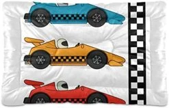 Poeticcity Yellow Mexican Food Tortilla, Hamburger, Burrito, Tequila Dog Cat Bed Mat Soft Crate Pad Mattress Cushion For Small Medium Pets, Anti Slip Sleeping Kennel Mat Washable & Dry 36x24 Inch -Dog Supply Store 41EefmA5MOL. AC