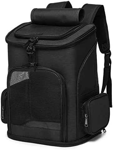 LEFEDA Fodable Pet Carrier Bag Breatheable Mesh Dog Backpack For Cats Dogs Puppy Durable Oxford Cloth Outdoor Travel Bag Pet Products Pet Backpack Carrier (Color : Gray) 9 LEFEDA Fodable Pet Carrier Bag Breatheable Mesh Dog Backpack For Cats Dogs Puppy Durable Oxford Cloth Outdoor Travel Bag Pet Products Pet Backpack Carrier (Color : Gray) - Image 7