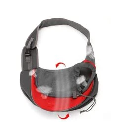 LEFEDA Pet Puppy Dog Carrier Outdoor Travel Shoulder Bag Mesh Oxford Comfort Sling Handbag Pouch For Small Breeds Dogs Supplies Pet Backpack Carrier (Color : Ivory Yellow) -Dog Supply Store 41ElxqT2oEL