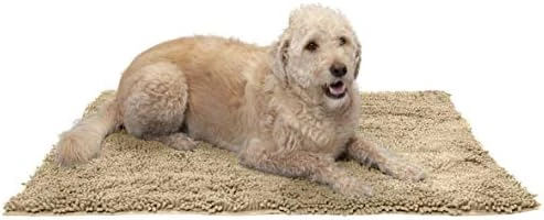 Furhaven 60" X 48" Highly Absorbent Dog Door Mat For Muddy Paws, 100% Washable, Perfect For Entryway, Kitchen, & Bathroom Use - Chenille Shammy Rug - Charcoal (Gray), Jumbo Plus/XXXL 14 Furhaven 60" X 48" Highly Absorbent Dog Door Mat For Muddy Paws, 100% Washable, Perfect For Entryway, Kitchen, & Bathroom Use - Chenille Shammy Rug - Charcoal (Gray), Jumbo Plus/XXXL - Image 12