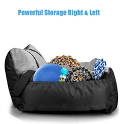 FRISTONE Dog Car Seat, Dog Booster Car Seat Travel Carrier With Clip-on Safety Leash And Storage Pocket Dog Seat For Puppy, Small Pet Comfortable And Anti-Slip - Black 17 FRISTONE Dog Car Seat, Dog Booster Car Seat Travel Carrier With Clip-on Safety Leash And Storage Pocket Dog Seat For Puppy, Small Pet Comfortable And Anti-Slip - Black -Dog Supply Store 41FXLZHar9L