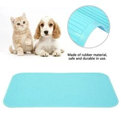 Raguso Pet Table Mat, Pet Grooming Table Mat Pet Grooming Bathing Training Mat Slipproof For Small Animals For Grooming Bathing Training Table(Green) -Dog Supply Store 41Fl7o0NIlS