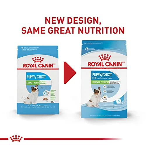 Royal Canin Size Health Nutrition X-Small Puppy Dry Dog Food, 3 Lb Bag 4 Royal Canin Size Health Nutrition X-Small Puppy Dry Dog Food, 3 Lb Bag - Image 2