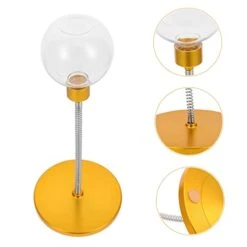 POPETPOP 2pcs Slow Food Ball Automatic Pet Feeders Dog Food Automatic Feeder Puppy Dog Dog Training Exercise Slow Feed Bowl Puppy Dog Treat Dog Treats Dispensing Ball Yellow -Dog Supply Store 41GUnm4KUVL