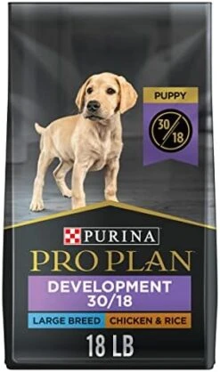 Purina Pro Plan Puppy Large Breed Sport Development 30/18 High Protein Puppy Food - 18 Lb. Bag -Dog Supply Store 41GeMipfNCL. AC