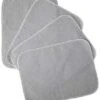 Kluein Pet Training Pads For Dogs | Non-Slip Absorbent | Washable Pads For Dogs Cat Rabbit Guinea Pig Small Pets, Travel Carrier, Dog Crate Mat, Food Mat (4-Pack S 18x24in, Grey)