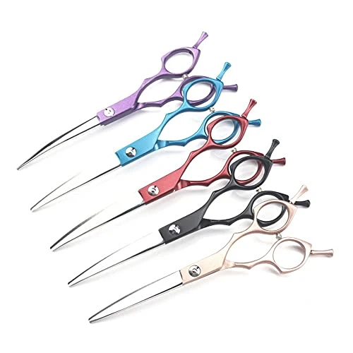 Office Scissors,Craft Scissors,High-end Pet Grooming Scissors Color Grooming Scissors Small Mouth Finishing Scissors Up And Down Double Use Scissors 4 Office Scissors,Craft Scissors,High-end Pet Grooming Scissors Color Grooming Scissors Small Mouth Finishing Scissors Up And Down Double Use Scissors - Image 2