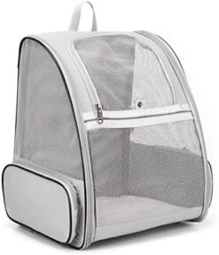 LEFEDA Pet Carrier Backpack Breathable Large Capacity Dogs Carrying Bag Folding Portable Pet Cat Carrier Bag Outdoor Travel Pet Product Pet Backpack Carrier (Color : Pink-2) -Dog Supply Store 41Ha1CiG0JL. AC