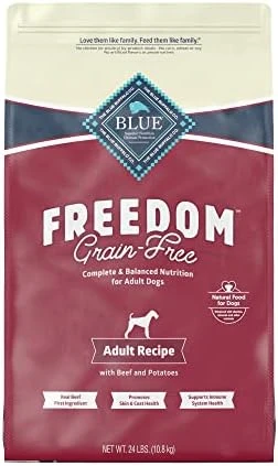 Blue Buffalo Freedom Grain Free Natural Adult Dry Dog Food, Beef 4-lb 8 Blue Buffalo Freedom Grain Free Natural Adult Dry Dog Food, Beef 4-lb - Image 6