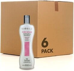 BioSilk For Dogs Silk Therapy Detangling Shampoo And Conditioner Bundle, 12 Fl Oz Each | Matted Hair Dog Detangler, Dog Detangling Shampoo & Conditioner | Sulfate And Paraben Free, Made In The USA 19 BioSilk For Dogs Silk Therapy Detangling Shampoo And Conditioner Bundle, 12 Fl Oz Each | Matted Hair Dog Detangler, Dog Detangling Shampoo & Conditioner | Sulfate And Paraben Free, Made In The USA -Dog Supply Store 41HyHTDANfL. AC