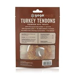 GOGO USA Turkey Tendon Ring Medium 36g 8 GOGO USA Turkey Tendon Ring Medium 36g -Dog Supply Store 41IVX2FQUrS