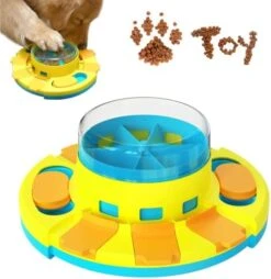 YumSur Dog Puzzle Toys, Interactive Dog Toys For Dogs Training Funny Feeding, Dog Treat Puzzle Intelligence Toy For Small And Medium Dogs, Improve IQ Puzzle Bowl For Puppy Pet -Dog Supply Store 41IgtjXPHxL. AC
