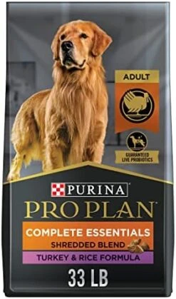 Purina Pro Plan High Protein Dog Food With Probiotics For Dogs, Shredded Blend Salmon & Rice Formula - 33 Lb. Bag 21 Purina Pro Plan High Protein Dog Food With Probiotics For Dogs, Shredded Blend Salmon & Rice Formula - 33 Lb. Bag -Dog Supply Store 41Iiznr4H9L. AC