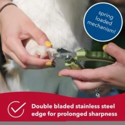 Coastal Pet - Safari - Professional Dog Nail Trimmer - Pet Nail Clippers For Small Dogs - Safety Stop & Non-Slip Grip - Standard - 5" X 1.5" -Dog Supply Store 41Io7ZU8SvL