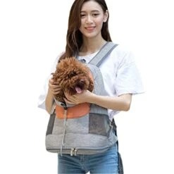 LEFEDA Pet Carriers Carrying For Small Cats Dogs Backpack Dog Transport Bag Pet Backpack Carrier (Color : Green) -Dog Supply Store 41IpChI0AdL
