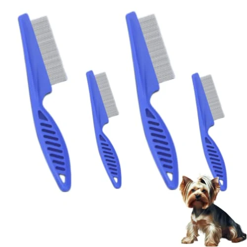 Zentric Pet Comb, Multifunctional Pet Hair Comb Flea And Tear Stain Removal, Dog Lice Comb, Flea Brush For Cats, Fine-Toothed Flea Comb For Long & Short Hair Pet (2 Sets-White) 7 Zentric Pet Comb, Multifunctional Pet Hair Comb Flea And Tear Stain Removal, Dog Lice Comb, Flea Brush For Cats, Fine-Toothed Flea Comb For Long & Short Hair Pet (2 Sets-White) - Image 5