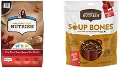 Rachael Ray Nutrish Premium Natural Dry Dog Food, Real Beef, Pea, & Brown Rice Recipe, 28 Pound Bag (Packaging May Vary) -Dog Supply Store 41JATn6WzbL. AC