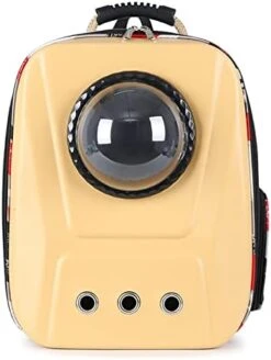 LEFEDA Space Capsule Astronaut Pet Cat Backpack Bubble Window For Kitty Puppy Chihuahua Small Dog Carrier Crate Outdoor Travel Bag Cave Pet Backpack Carrier (Color : Green) 25 LEFEDA Space Capsule Astronaut Pet Cat Backpack Bubble Window For Kitty Puppy Chihuahua Small Dog Carrier Crate Outdoor Travel Bag Cave Pet Backpack Carrier (Color : Green) -Dog Supply Store 41JLz6EAqBL. AC
