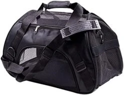 JOZZY Pet Travel Bag Portable Travel Carrying Dog Bag Breathable Waterproof Pet Backpack Dog Carrier Pet Handle Bags Pet Transport Cat Bags Outdoor (Color : Blue, Size : Medium) 25 JOZZY Pet Travel Bag Portable Travel Carrying Dog Bag Breathable Waterproof Pet Backpack Dog Carrier Pet Handle Bags Pet Transport Cat Bags Outdoor (Color : Blue, Size : Medium) -Dog Supply Store 41JMjDKixXL. AC