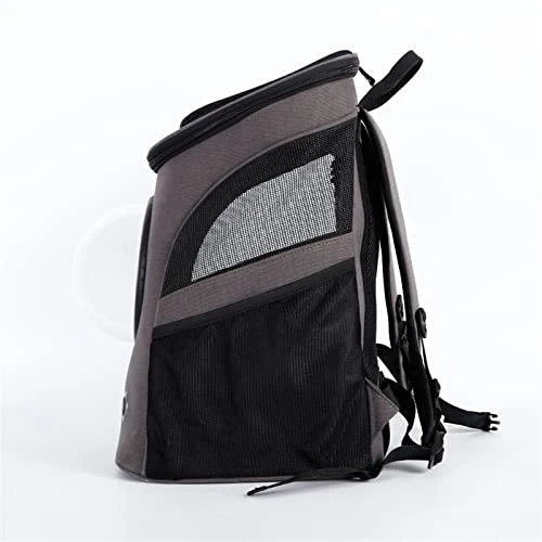 LEFEDA Large Pet Backpack Portable Space Capsule Breathable Window Cat Carrier Dog Bag Pets Products Pet Backpack Carrier (Color : Black, Size : L) 3 LEFEDA Large Pet Backpack Portable Space Capsule Breathable Window Cat Carrier Dog Bag Pets Products Pet Backpack Carrier (Color : Black, Size : L)