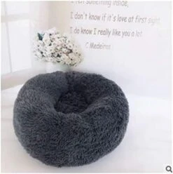 YangYan Dropship Faux Fur Dog Beds Orthopedic Donut Cat Pet Bed For Dropship Cama Perro Dogs - Self Warming Indoor Round Pillow Cuddler (Color : Gloves, Size : 40cm) -Dog Supply Store 41KInQbQhRL. AC 2