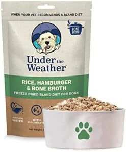 Under The Weather Easy To Digest Bland Diet For Sick Dogs - Contains Electrolytes - Gluten Free, All Natural, Freeze Dried 100% Human Grade Meats - Rice, Chicken & Pumpkin 25 Under The Weather Easy To Digest Bland Diet For Sick Dogs - Contains Electrolytes - Gluten Free, All Natural, Freeze Dried 100% Human Grade Meats - Rice, Chicken & Pumpkin -Dog Supply Store 41KnGUi9UL. AC
