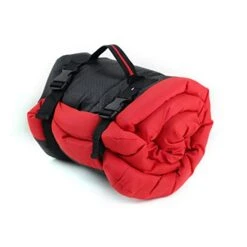 Portable Travel Dog Mat Outdoor Dog Bed Waterproof Camping Pet Pad With Carry Handle Large Dog Bed (X-Large,Red) -Dog Supply Store 41L6VWsd5qL