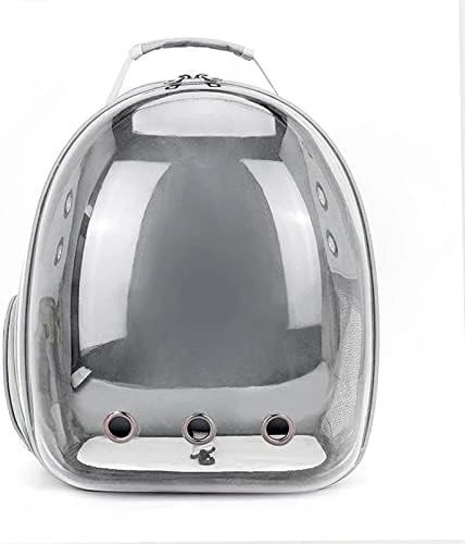 LEFEDA Pet Supplies Cat Bag Space Capsule Backpack Go Out Portable Pet Bag Cat Transparent Backpack Dog Wear Cat Shoulders Pet Backpack Carrier (Color : Gray) 10 LEFEDA Pet Supplies Cat Bag Space Capsule Backpack Go Out Portable Pet Bag Cat Transparent Backpack Dog Wear Cat Shoulders Pet Backpack Carrier (Color : Gray) - Image 8