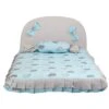 Dog Lovely Bed Comfortable Warm Pet House Print Fashion Cushion For Pet Sofa Kennel Puppy Mat Pad Bed (S, Blue) -Dog Supply Store 41MhNL8l3KL