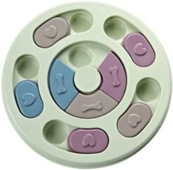 Vakitar Dog Treat Puzzle Interacive Cute Shape Slow Eating Dogs Food Puzzle Feeder Toys For Pet Dog(Claw Blue) -Dog Supply Store 41N12RAU39L. AC