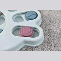 NENGISK Dog Slow Feeder, Food Treat Dispenser, Interactive Training Toy, Playing Feeder, Improve Intelligence, Fun Puzzle Game Toy For Pets, Aid Pets Digestion ABS Colorful Medium Size (Green) -Dog Supply Store 41NHIr7uHdL