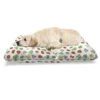 Ambesonne Vegetables Pet Bed, Food Themed Simple Repetitive Pattern With Pepper Onion Broccoli And Tomatoes, Chew Resistant Pad For Dogs And Cats Cushion With Removable Cover, 24" X 39", Multicolor -Dog Supply Store 41NbO8YLBvL
