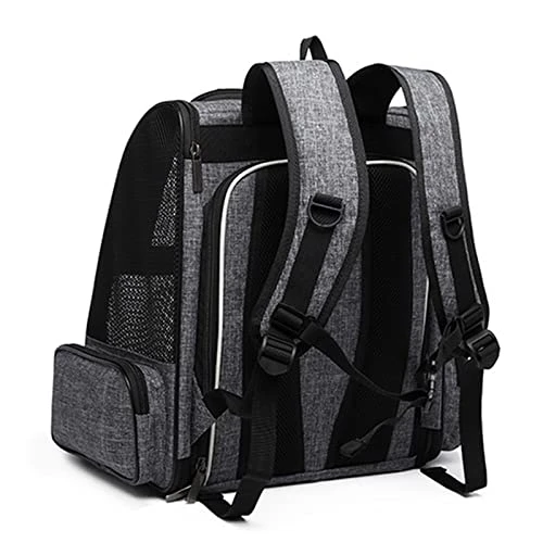 LEFEDA Cat Carriers Backpack Extendable Foldable Breathable Cat Backpack Carrier For Cats Small Dogs Travel Carry Backpack Pet Supplies Pet Backpack Carrier (Color : Orange) 4 LEFEDA Cat Carriers Backpack Extendable Foldable Breathable Cat Backpack Carrier For Cats Small Dogs Travel Carry Backpack Pet Supplies Pet Backpack Carrier (Color : Orange) - Image 2