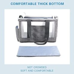 LEFEDA Comfort Breathable Pet Dog Sling Carrier Bag Large Capacity Puppy Cat Travel Carry Tote Portable Outdoor Handbag Backpack Pet Backpack Carrier (Color : Gray, Size : Small) -Dog Supply Store 41NvsvOsQSL