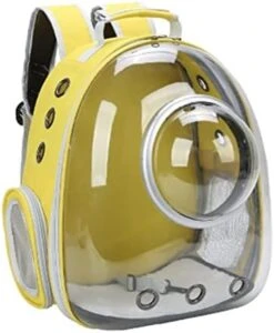 LEFEDA Pet Carrier Bag With Cover Cat Carrying Bag Breathable Pet Carrying Bag Small Dog And Cat Backpack Traveling Space Capsule Cage Pet Backpack Carrier (Color : Green) -Dog Supply Store 41OiQZpEW1L. AC