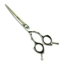FOVANI KIM JONG YI Curved Dog Grooming Scissors Light Weight Professional Pet Shears Stainless Steel For Dogs Cats Pets
