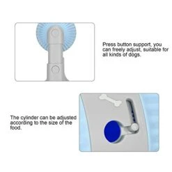 Pet Chewing Toy, Dog Training Leakage Food Toy TPR Ball Rolling Slow Feeder Food Bowl For Cat Dog(Blue) -Dog Supply Store 41PaiKQf4gL